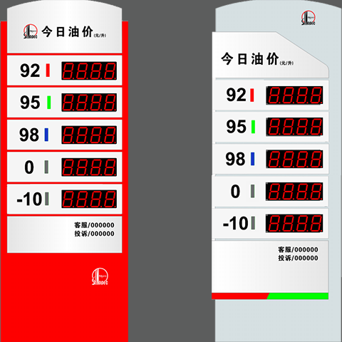today price sign